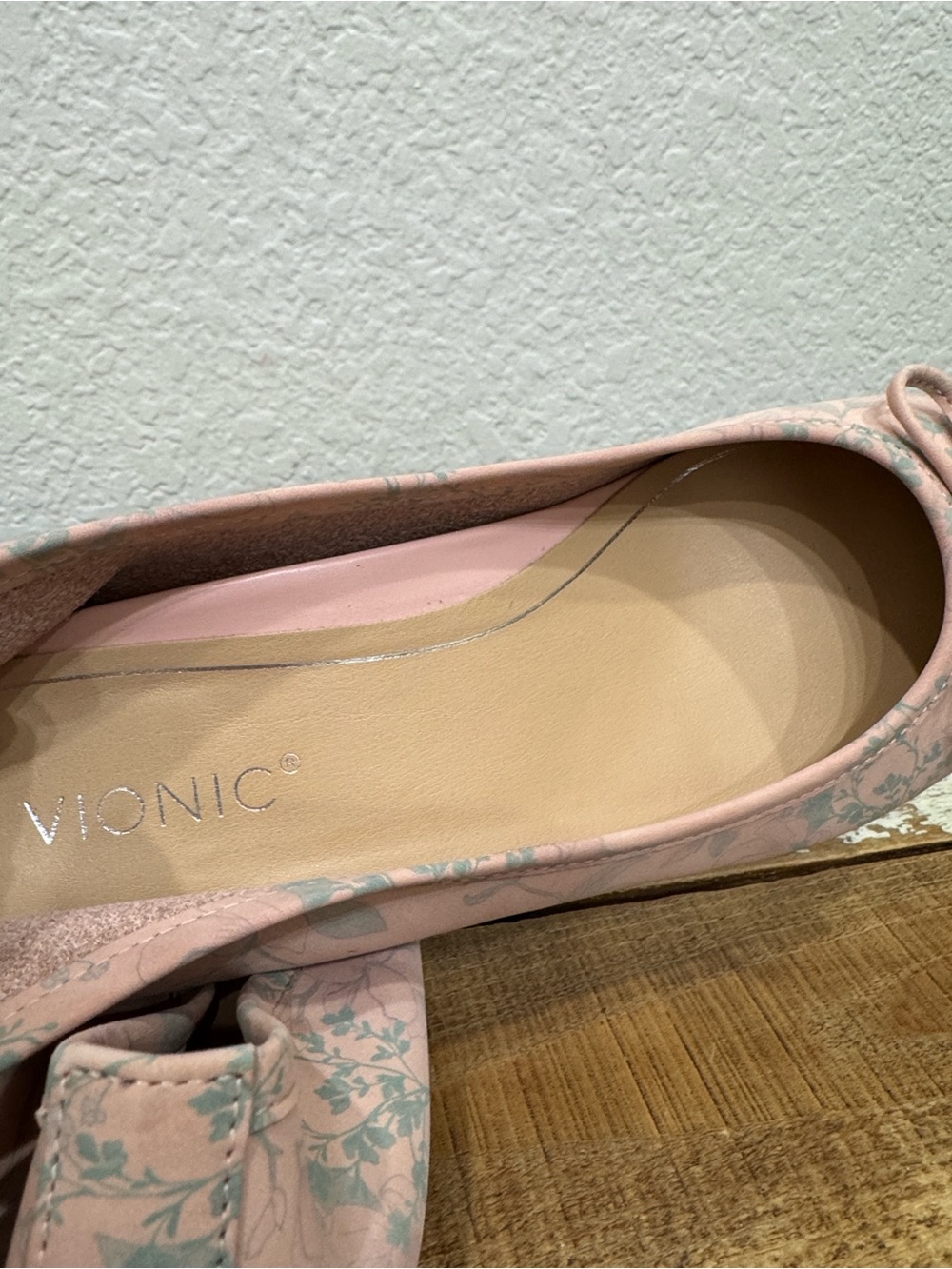 Vionic Callisto Floral Ballet Flats Size 7.5 NEW - Picture 5 of 8